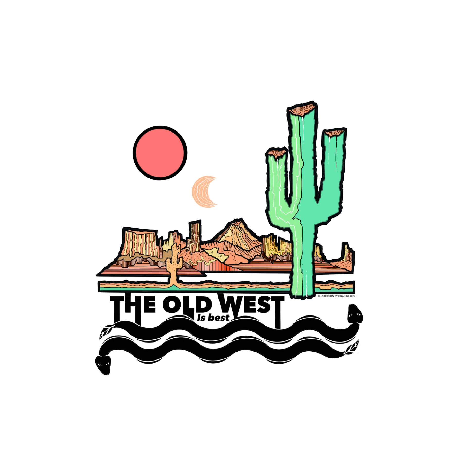 old west logo design